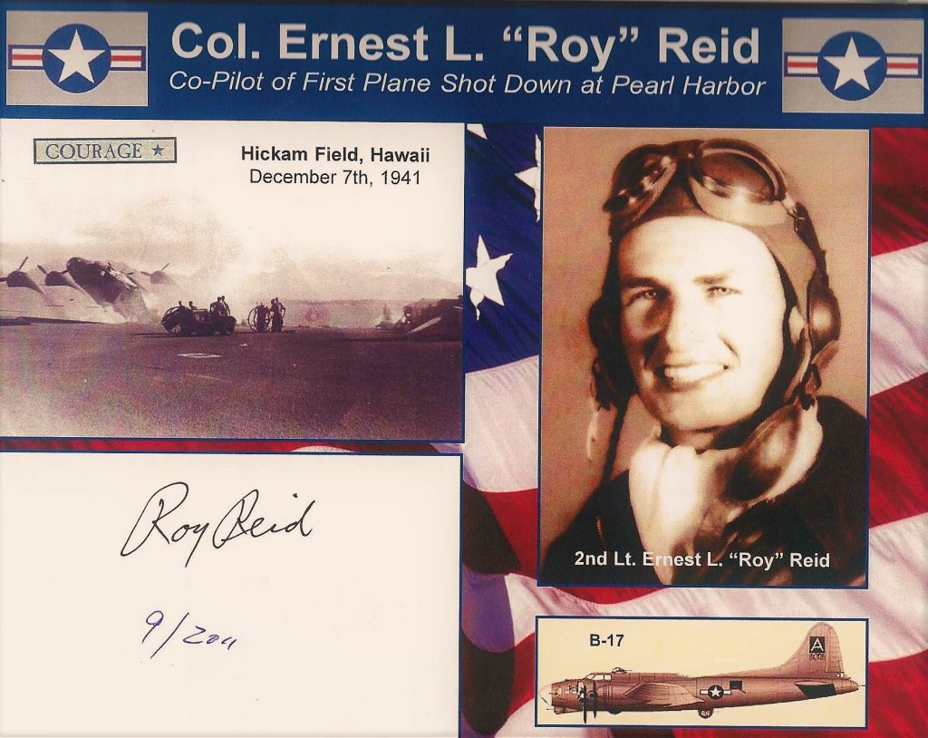 A VETERAN’S STORY: Unarmed and Out of Fuel 14 6A UNARMED AND OUT OF FUEL Roy Reid Dec 7 1941