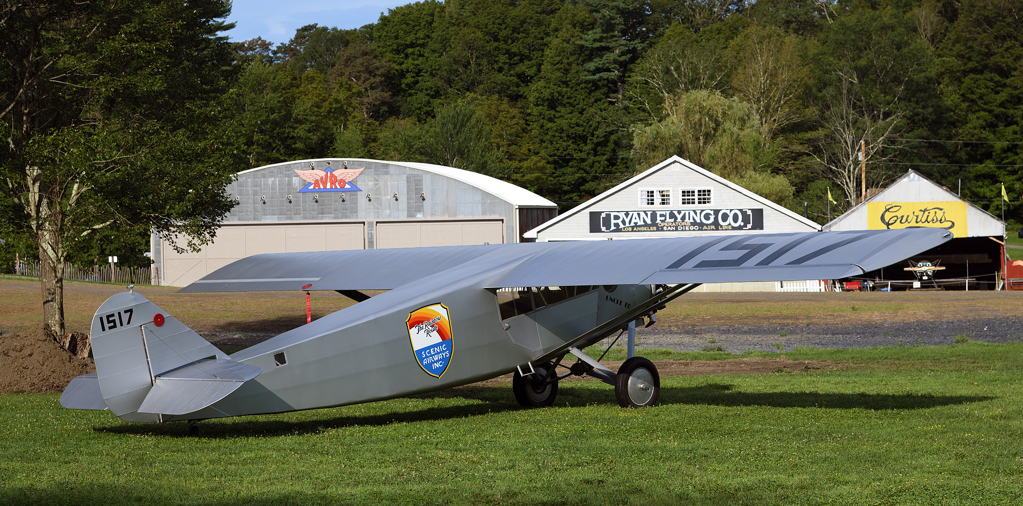 Old Rhinebeck Aerodrome to Offer Air Tours Aboard Stinson Detroiter 14 851 4609 Warren Disbrow pic