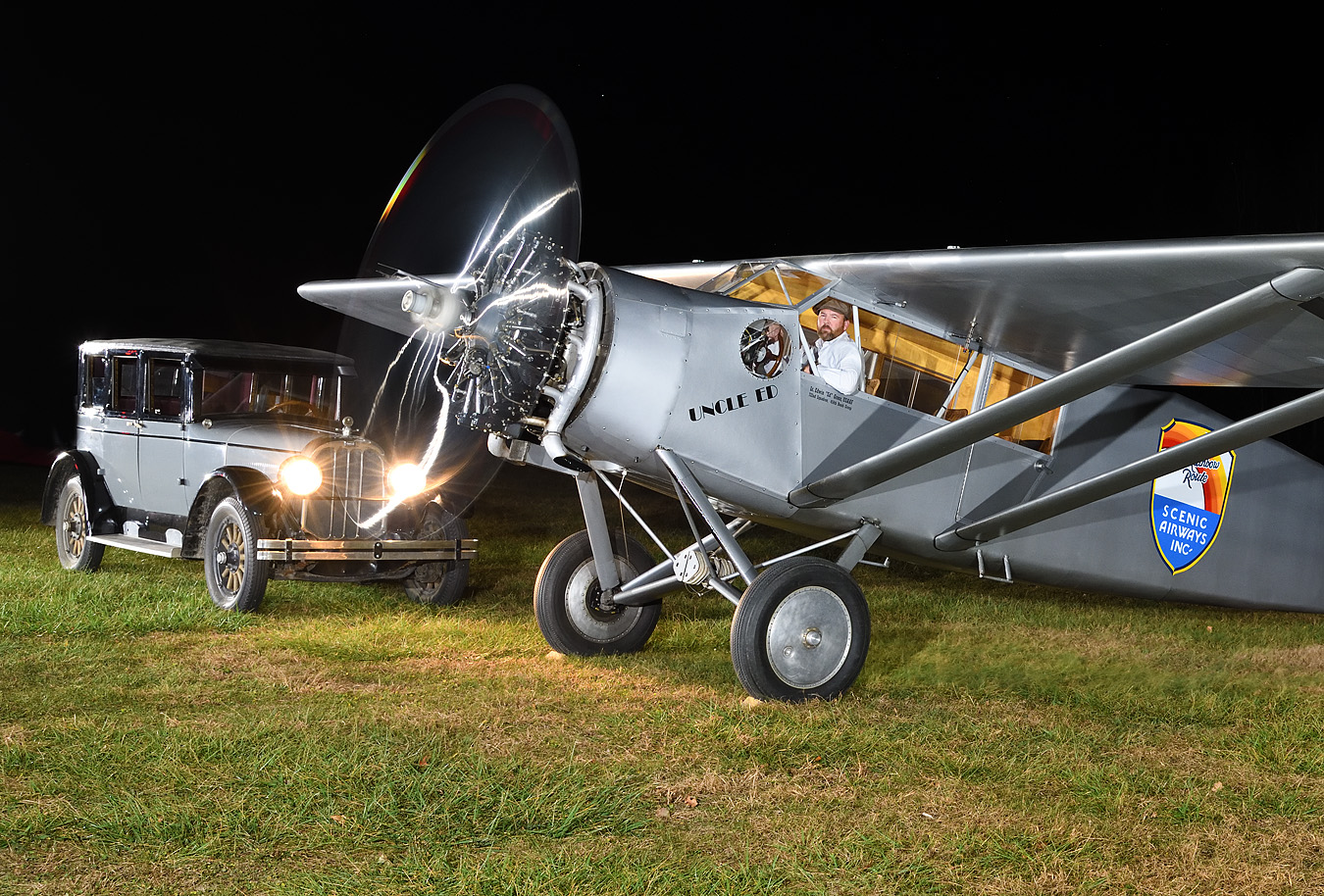Old Rhinebeck Aerodrome to Offer Air Tours Aboard Stinson Detroiter 10 851 9403 Warren Disbrow Pic