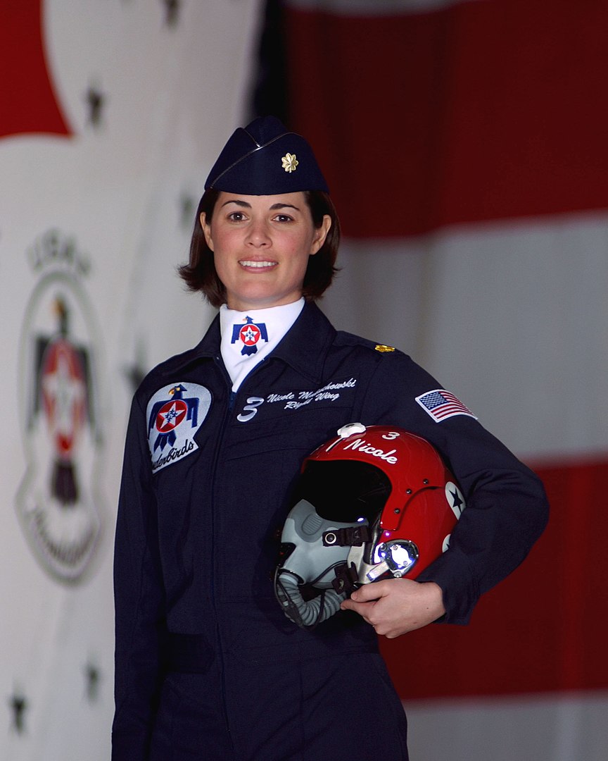 First Flight Society Announces 2022 Class of Honorary Members 11 864px Maj Nicole Malachowski USAF Thunderbirds