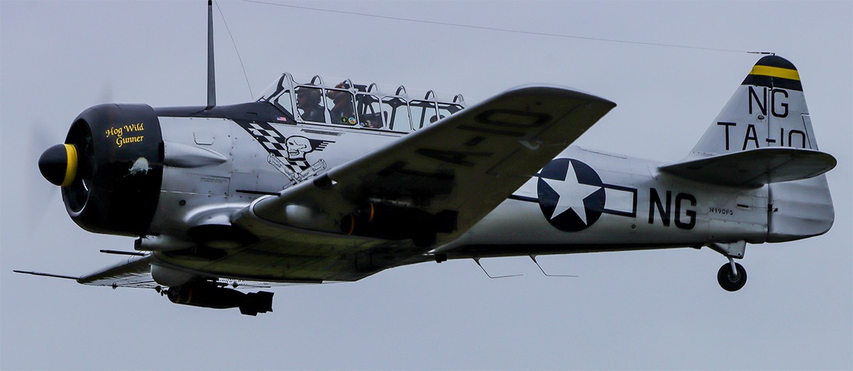 Randy's Warbird Profiles: North American AT-6D "Hog Wild Gunner” 27 89471813 10158340991022743 2640953816689672192 n