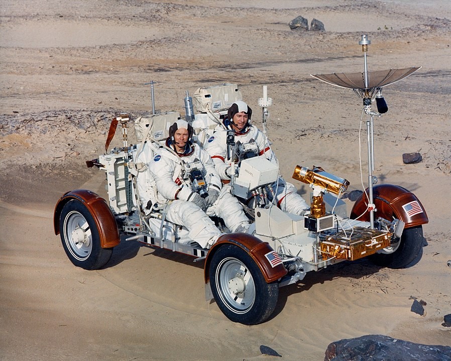 Apollo 16 50th Anniversary Celebration at The San Diego Air & Space Museum Set For April 23 11 898px Moon Buggy Ap16 KSC 71PC 777