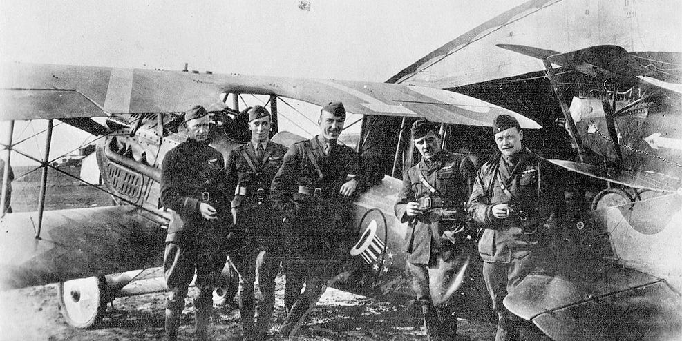 From the Racetrack to the Clouds: The 26 Victories of Captain Edward Rickenbacker 11 94th Aero Squadron Group