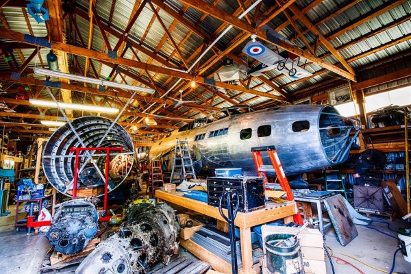 This Week’s Product From Our Sponsor ItsYourAirplane.com 10 The restoration of B-17E 41-2595, underway at Marengo, Illinois ( Image Credit Richard Hed)