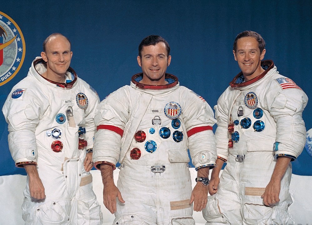 Apollo 16 50th Anniversary Celebration at The San Diego Air & Space Museum Set For April 23 10 999px Apollo 16 crew