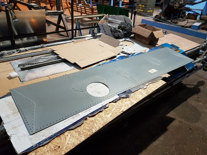 Lancaster NX611 ‘Just Jane’ – December 2017 Restoration Update 14 99ccd39f d8e0 4b40 9689 ad9d1f73f380