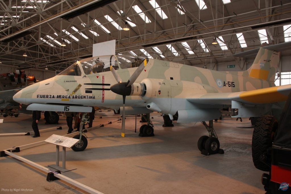 RAF Museum Midlands (Cosford) – Restoration, Storage, and Disposals Update 48 A 515 IA58 Pucara 2013 IMG 7710