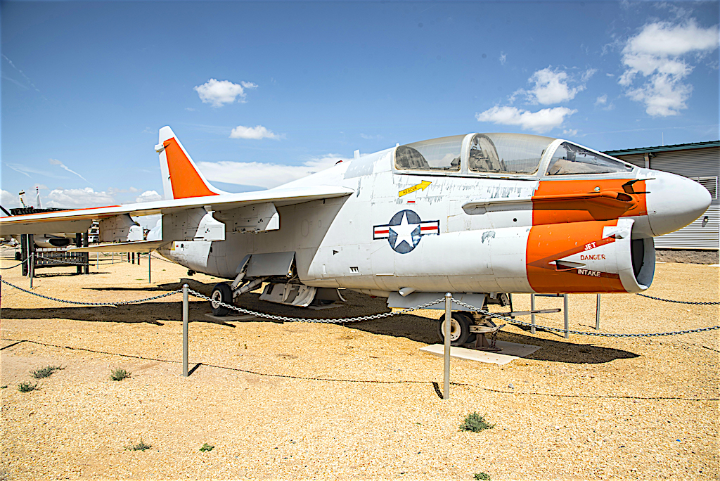 Two Historic Airplanes to Receive Restoration at the National Museum of Nuclear Science & History 12 he A-7 was, from 1967 until 1992, one of the most cost effective and capable attack aircraft in the Navy’s inventory. The museum’s A-7 Corsair II is a TA-7C model; converted from a single seat A-7E to a two seat TA-7C in 1976.