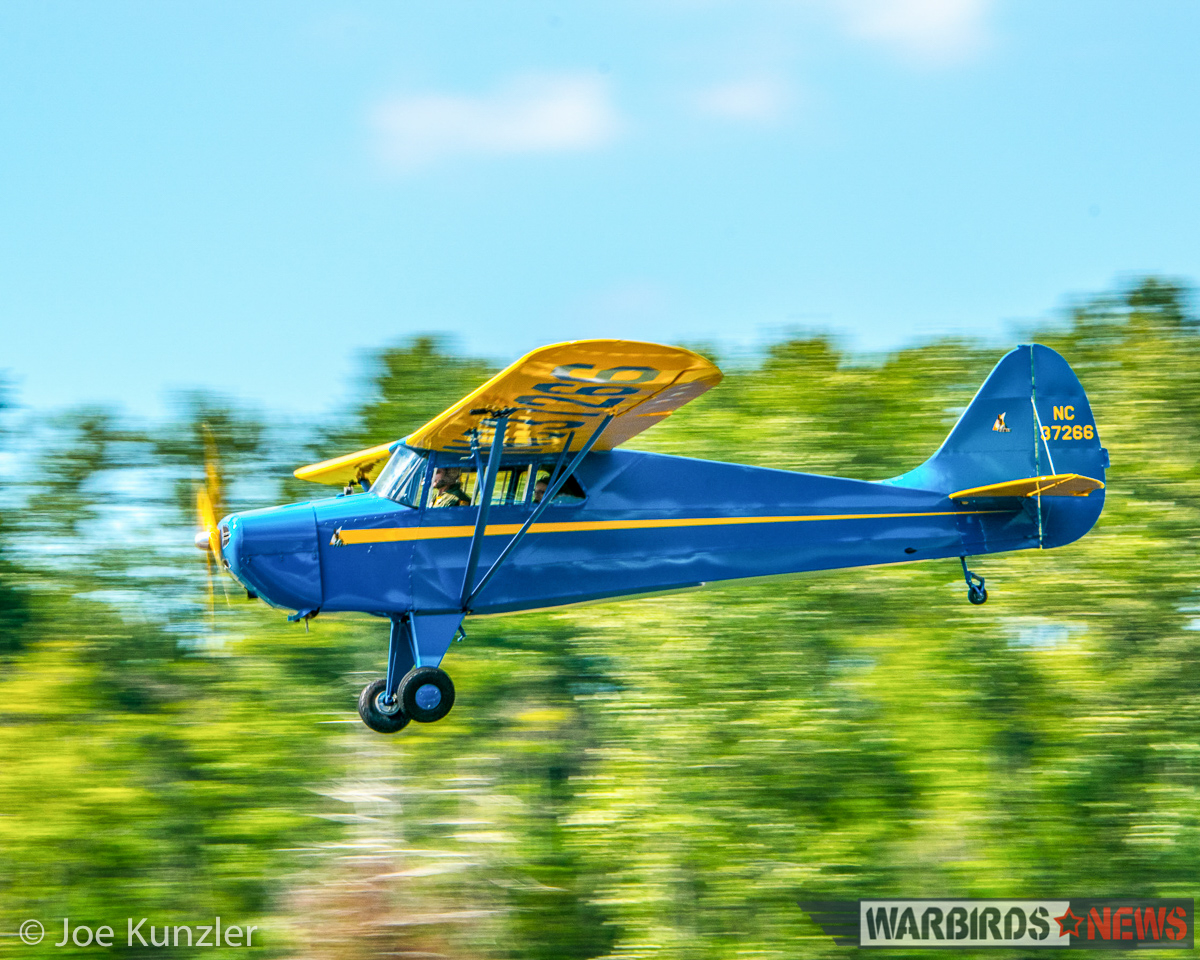 Heritage Flight Museum - July 2016 Fly Day Report 25 The HFM's Cadet performed a faithful replication of her terrifying flight on December 7th, 1941. (photo by Joe Kunzler)