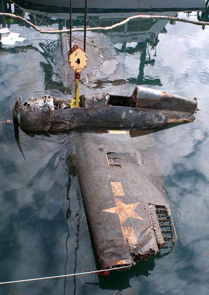 Lake Michigan FM-2 Wildcat Nearing Completion at The Kalamazoo Air Zoo 17 A General Motors Eastern Aircraft Division FM 2 Wildcat was pulled out of Lake Michigan on Dec. 7 2012 at Waukegan Illinois after spending 68 years under water. Photo courtesy of A T Recovery