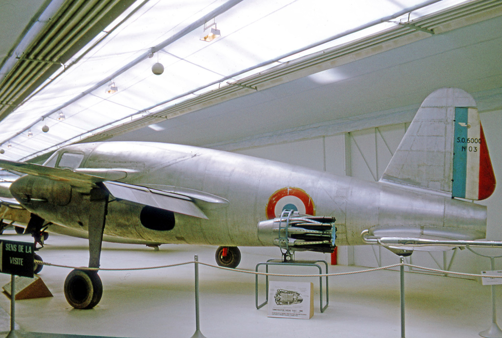 Today In Aviation History: November 11th First Flight of the Sud-Ouest SO.6000 Triton 12 A rear view of the preserved SO.6000 Triton at Le Bourget Airport Paris in 1975