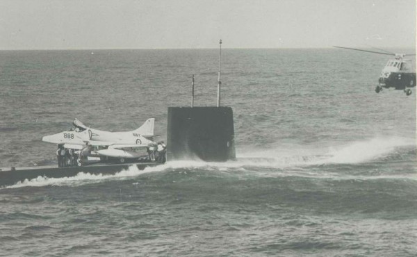 A Mig Flies Under Bridge, A-4 Taking Off From A Submarine, Fake or Real? 12 In aviation history all kind of of experiments and tests were performed throughout the years so sometimes we should be surprise to see pictures like this one.