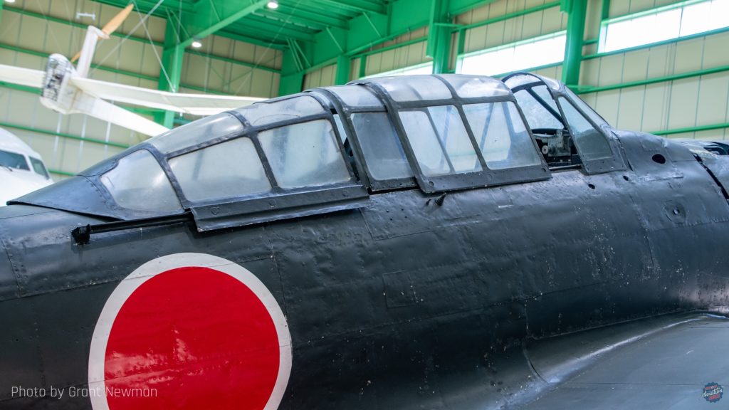 Hirosawa City Aviation Museum 16 A6M2 canopy