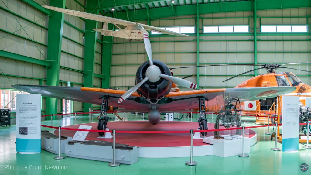 Hirosawa City Aviation Museum 15 A6M2 display