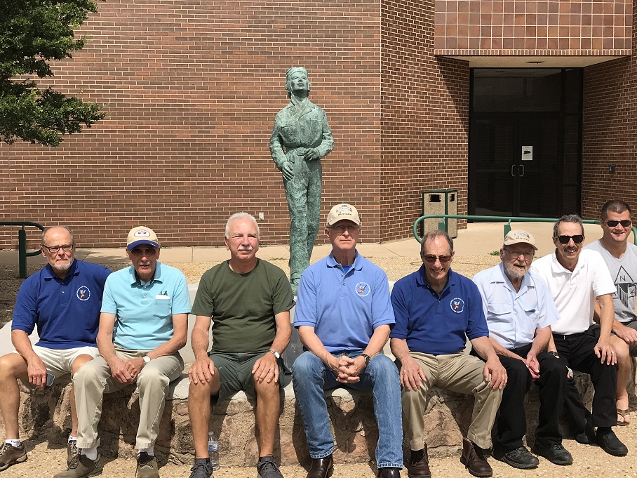 Restored BT-13 Donated to The National WASP Museum 13 AAHF at Wishing Well sm