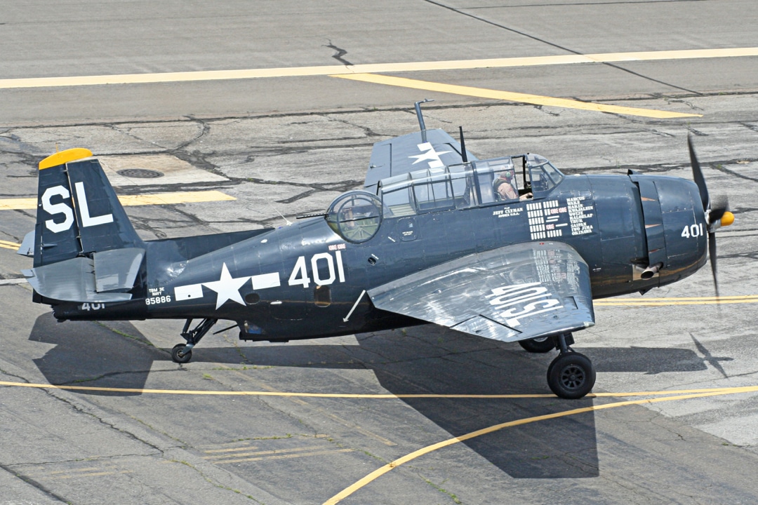 Legends of Airpower Joins Jones Beach Air Show Commemorating the End of World War II 13 AAMs Grumman TBM Avenger 2