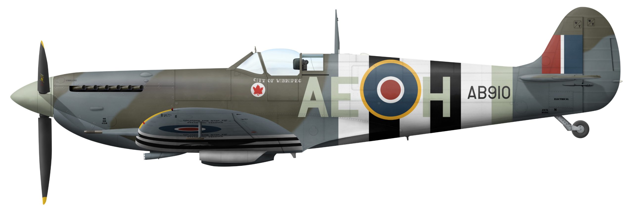 Spitfire Mk Vb AB910 Returns to the Air 12 AB910 New Colourscheme Chris Sandham Bailey scaled