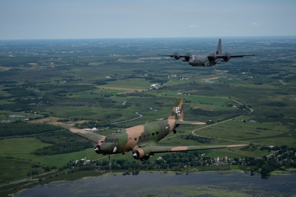 EAA AirVenture Oshkosh 2021 – A Look Back at the Final Stats and Figures 11 AC 47 Spooky AC 130J Ghostrider perform gunship legacy flight