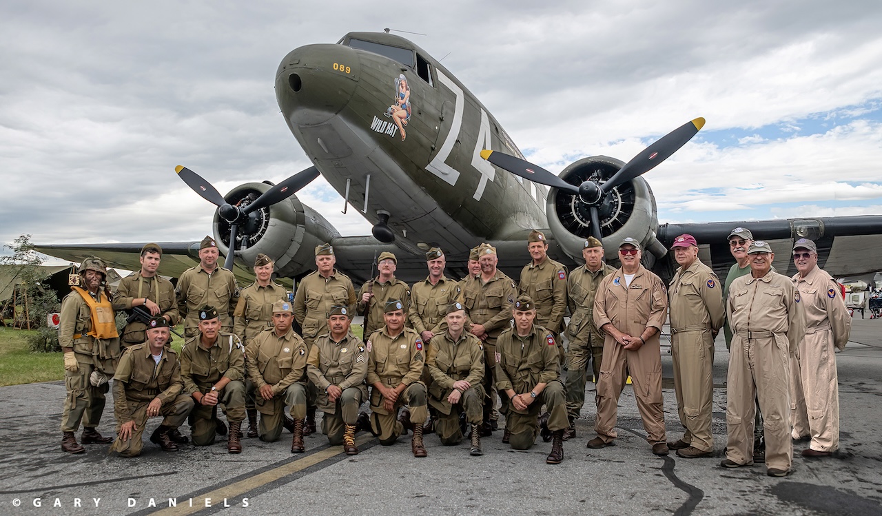 Rare C-49 ‘WildKat’ Makes First Appearance at Reading World War II Weekend 29 ADT STORY Daniels17