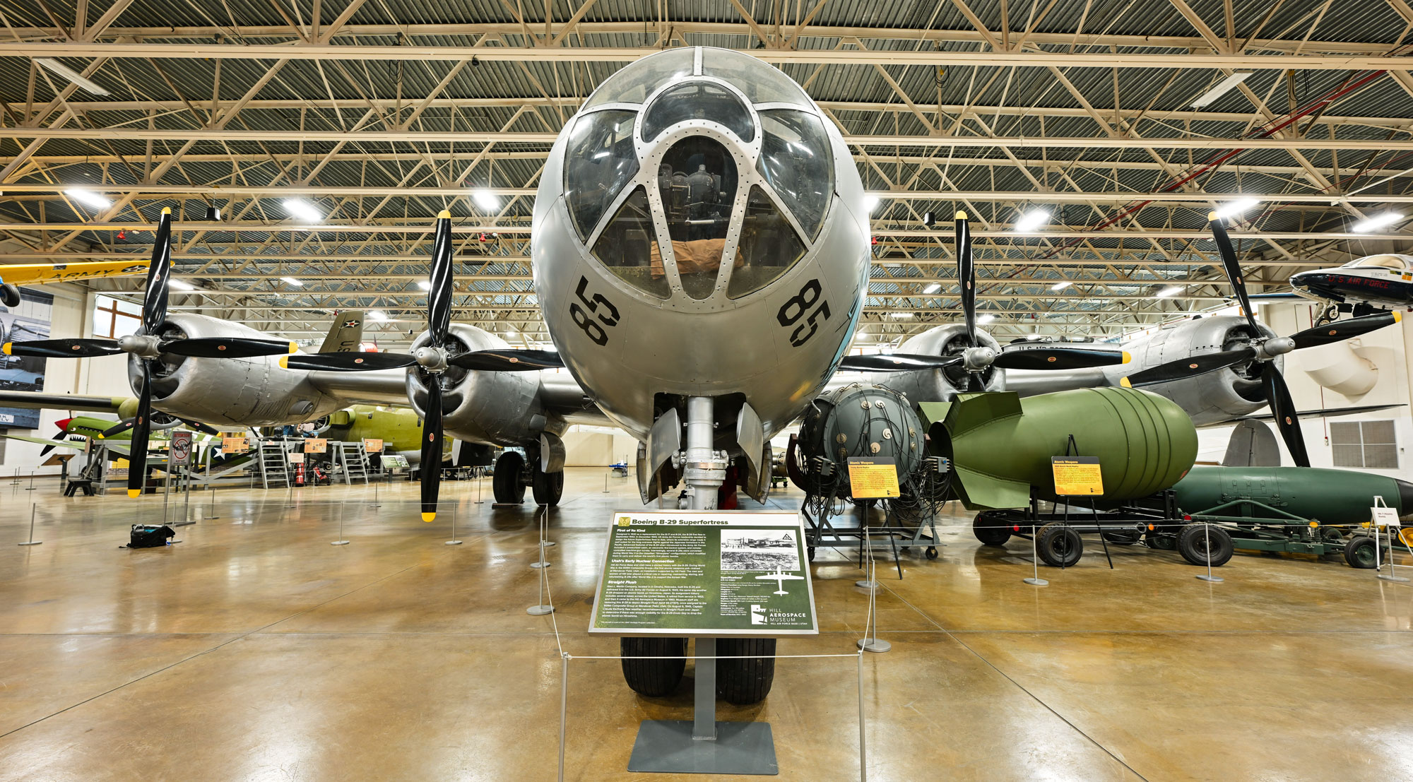 Hill Aerospace Museum Restores B-29 Superfortress 12 AHF Boeing B 29 55 MO Superfortress 3 web