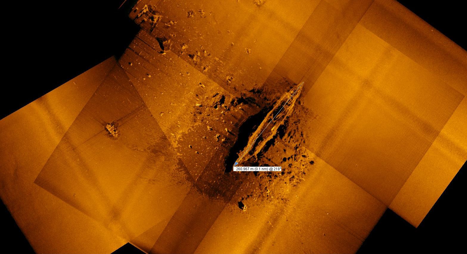 Battle of Midway IJN Aircraft Carriers Kaga and Akagi Discovered 25 AKAGI Mosaic 1