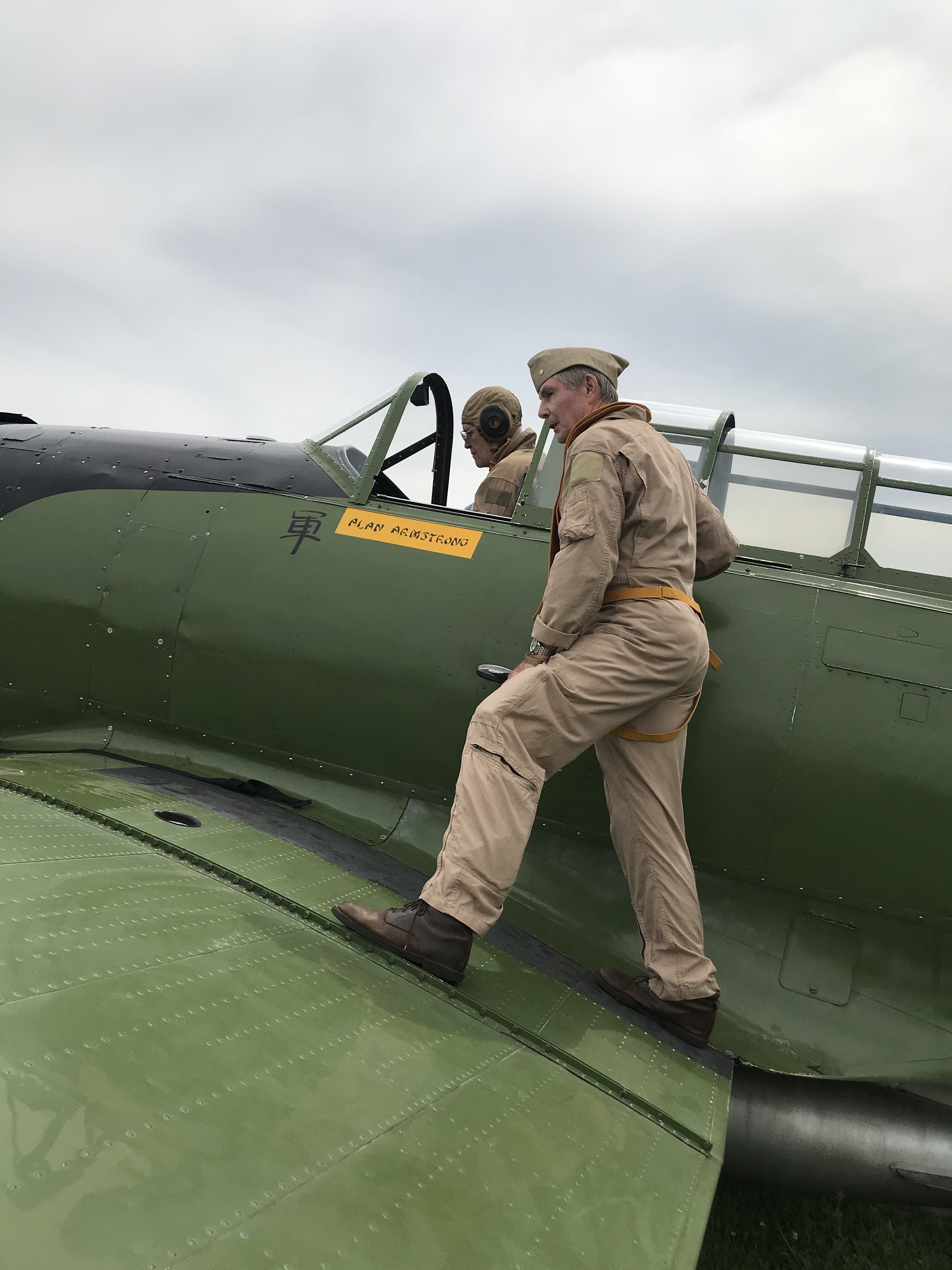 An Aerial Odyssey - Touring the Northeast in a 'Nakajima Kate' 21 ARI TAUB AND ALAN AT READING 3 e1564505426113