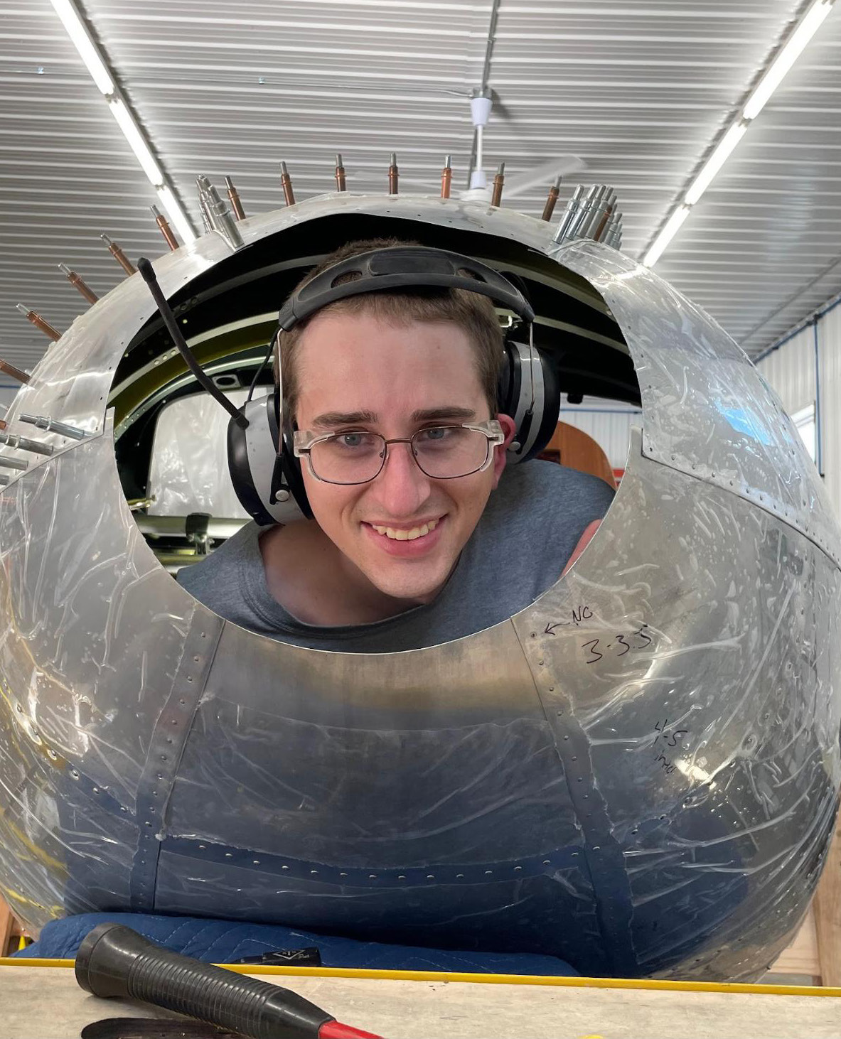 Cadet Air Corps Museum AT-10 Restoration Report – Winter 2024 20 AT 10 Fall 2024 11