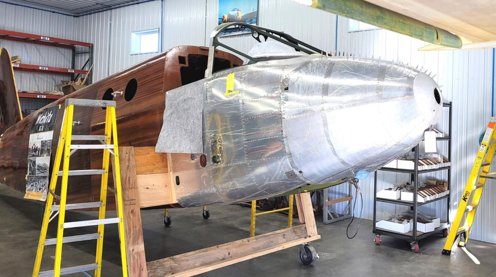 Cadet Air Corps Museum AT-10 Restoration Report – Winter 2024 21 AT 10 Fall 2024 12