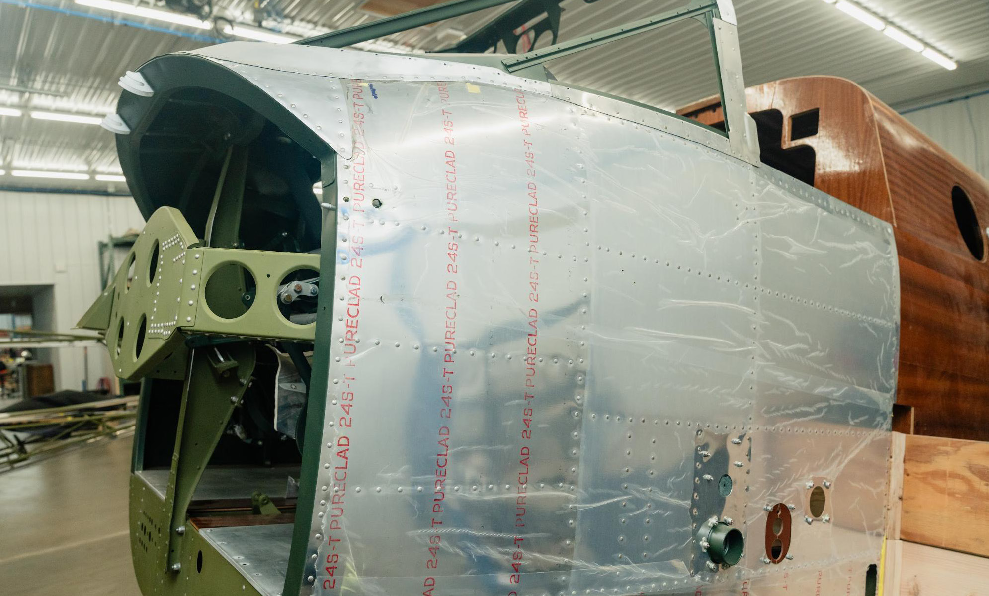 Cadet Air Corps Museum AT-10 Restoration Report – Winter 2024 15 AT 10 Fall 2024 6