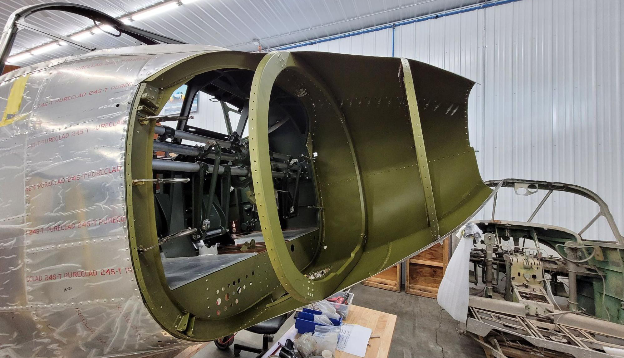 Cadet Air Corps Museum AT-10 Restoration Report – Winter 2024 16 AT 10 Fall 2024 7