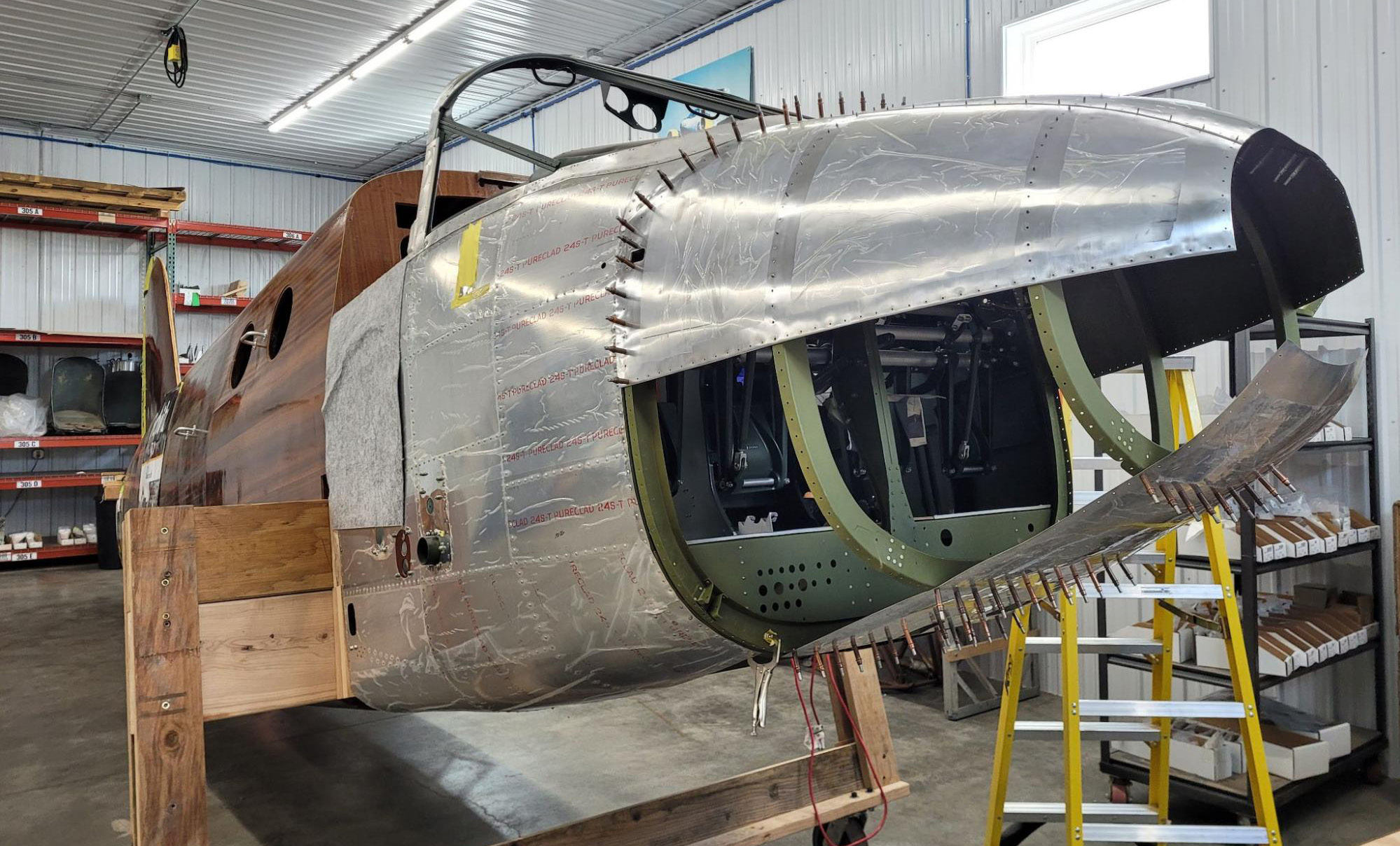 Cadet Air Corps Museum AT-10 Restoration Report – Winter 2024 17 AT 10 Fall 2024 8