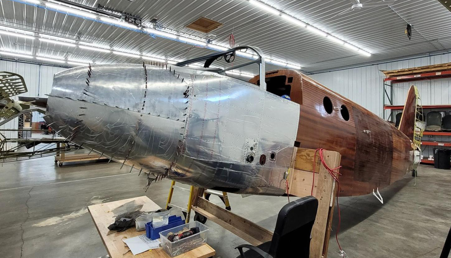 Cadet Air Corps Museum AT-10 Restoration Report – Winter 2024 18 AT 10 Fall 2024 9