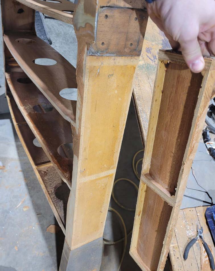 Cadet Air Corps Museum AT-10 Restoration Report 23 AT 10 Winter 2024 email 13