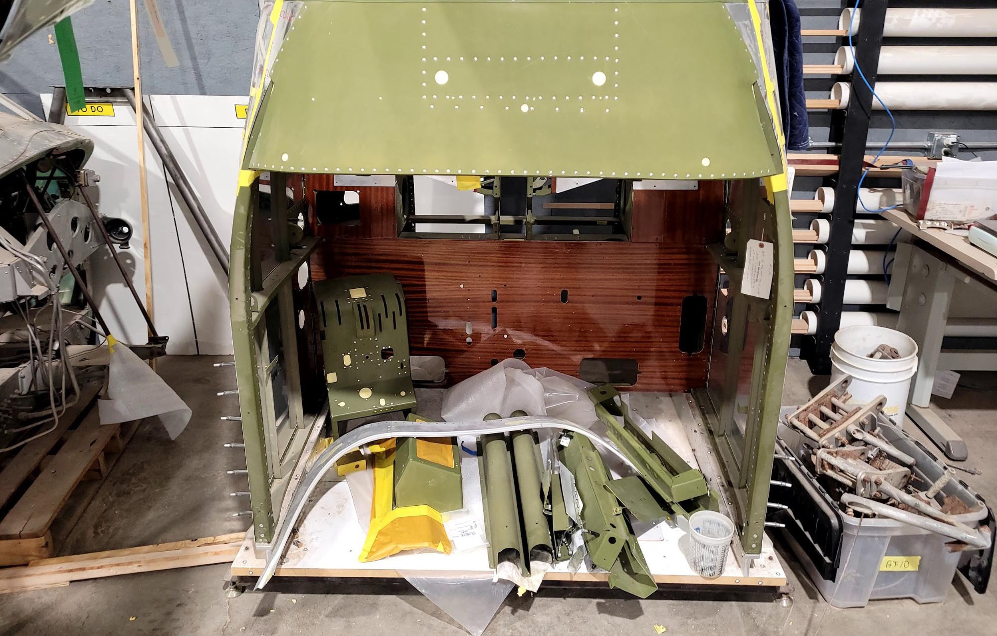 Cadet Air Corps Museum AT-10 Restoration Report 27 AT 10 Winter 2024 email 17