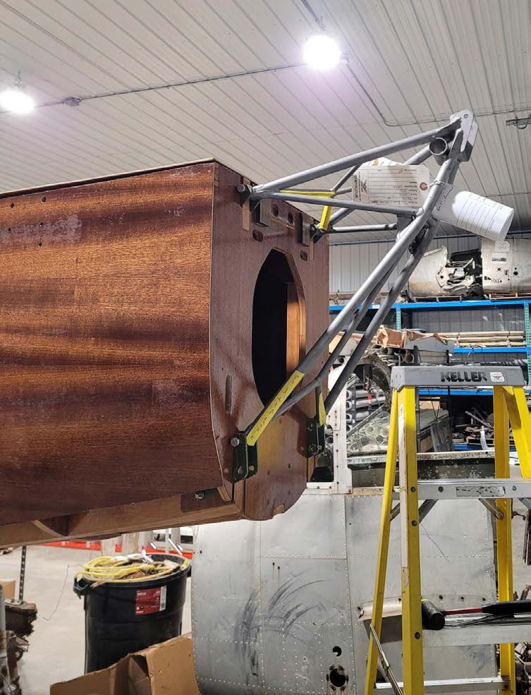 Cadet Air Corps Museum AT-10 Restoration Report 29 AT 10 Winter 2024 email 19