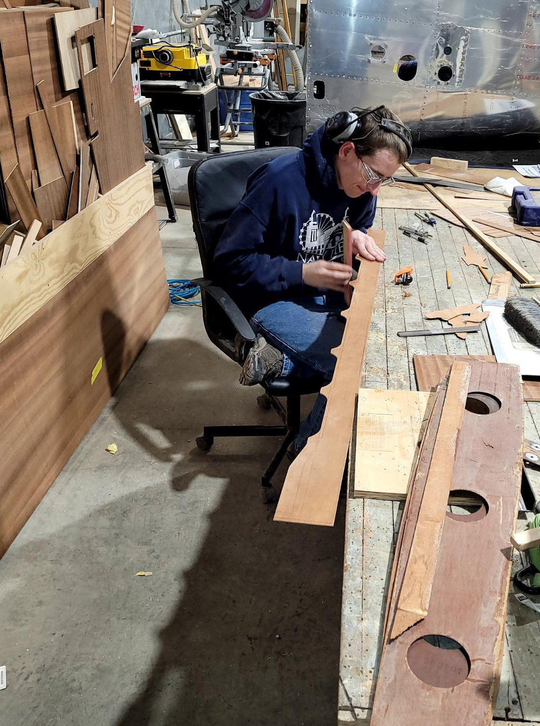 Cadet Air Corps Museum AT-10 Restoration Report 17 AT 10 Winter 2024 email 7