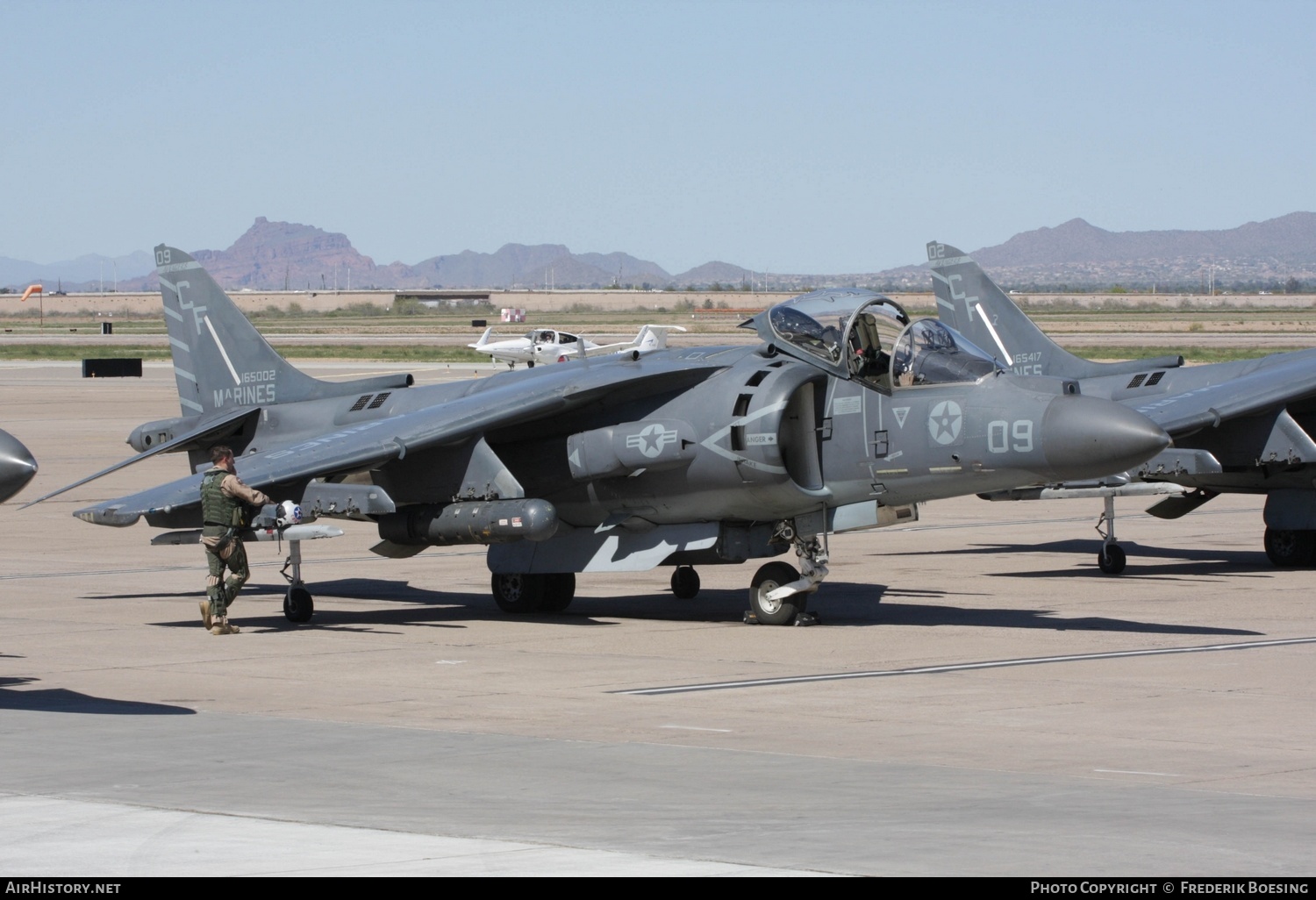 Tillamook Air Museum Welcomes Combat-Tested AV-8B Harrier II for Permanent Display 13 AV 8B Harrier II BuNo 165002