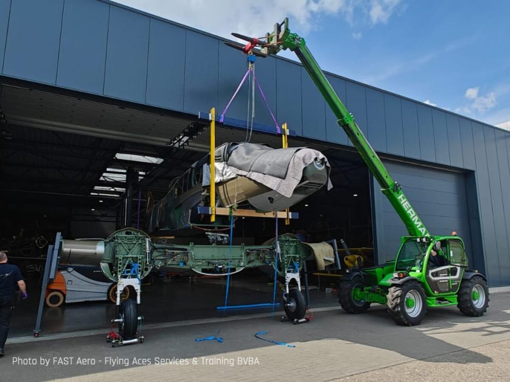 World’s Only Airworthy AVRO Anson Arrives in Belgium 17 AVRO Anson Mk.I MH120 ZK RRA 7