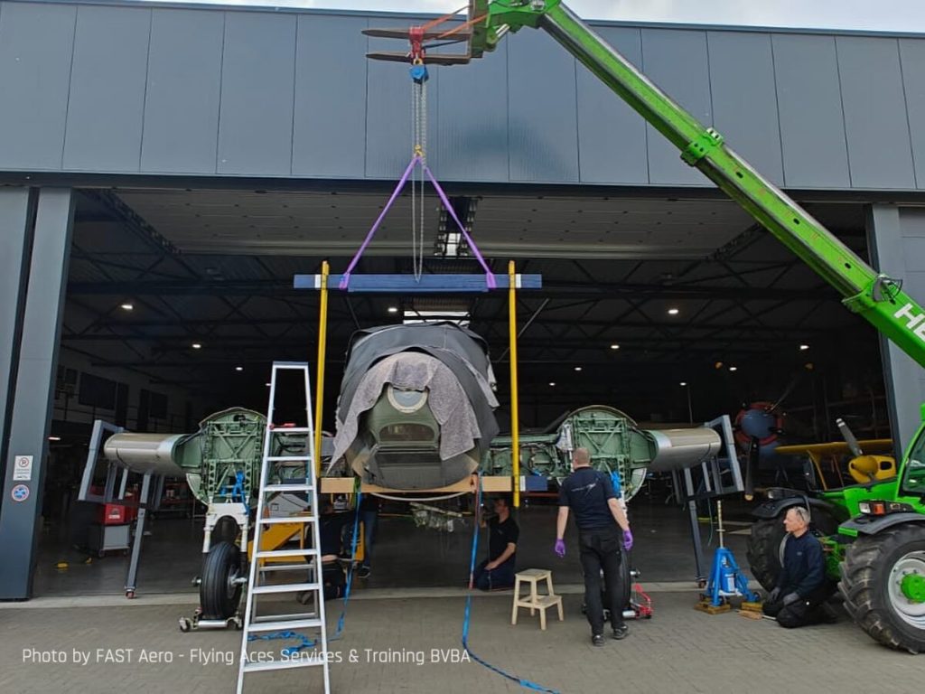 World’s Only Airworthy AVRO Anson Arrives in Belgium 16 AVRO Anson Mk.I MH120 ZK RRA 8