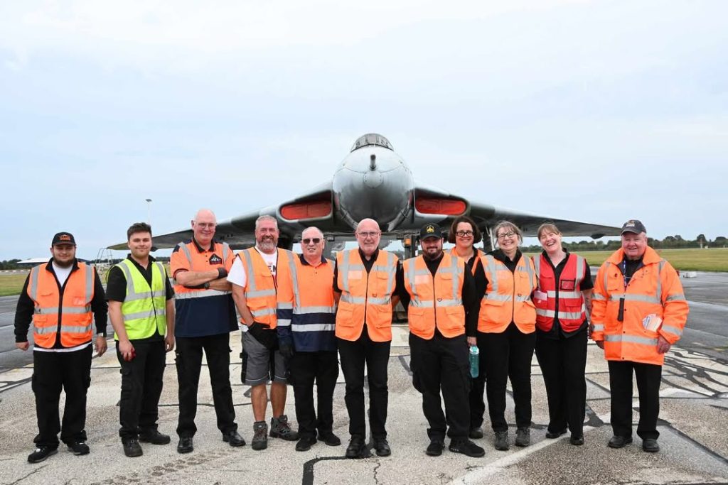 Vulcan to the Sky Trust Update: New Engine Ground Run Experience Dates and Permanent Base Progress 14 AVRO VULCAN XH558 Vulcat to the sky Trust
