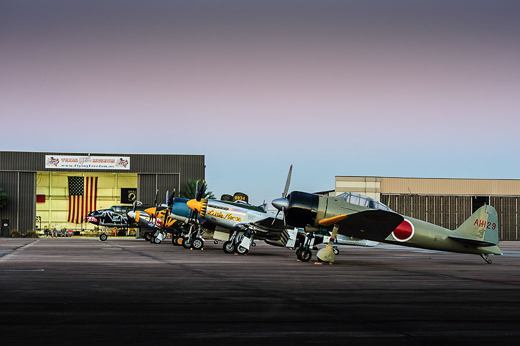 Texas Flying Legends - Oshkosh Here We Come!!! 20 Some of the TFLM fleet on static display. (photo by Jake Peterson)