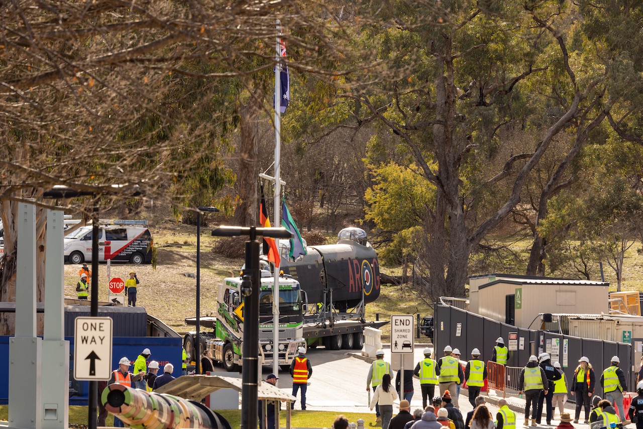 Avro Lancaster "G for George" Returns to the Australian War Memorial 13 AWM25.PR .101.016A9472