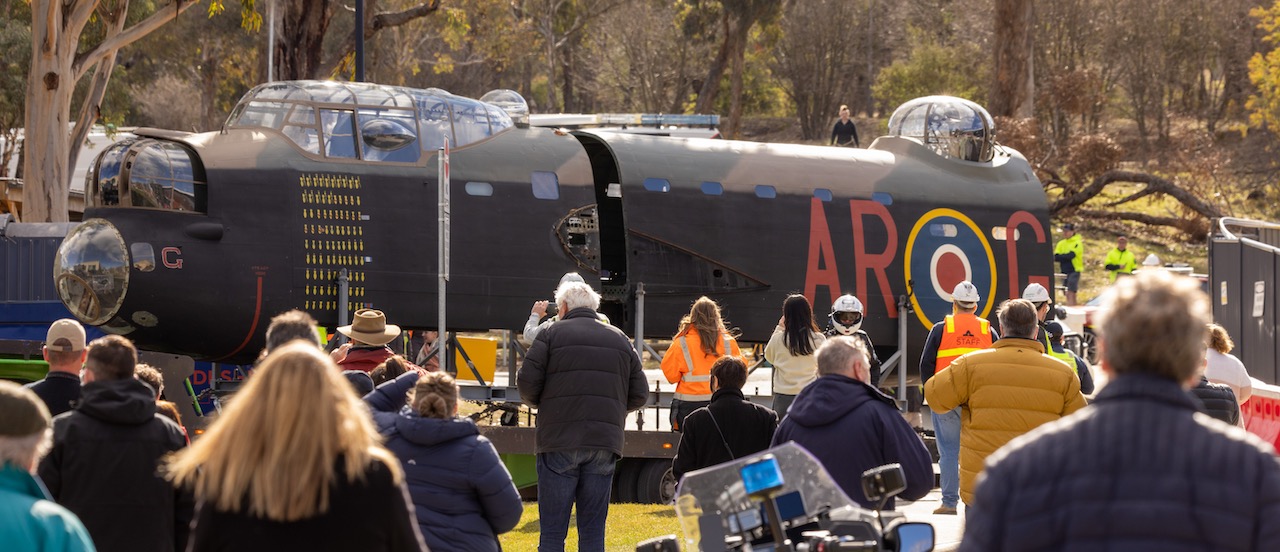 Avro Lancaster "G for George" Returns to the Australian War Memorial 14 AWM25.PR .101.016A9477