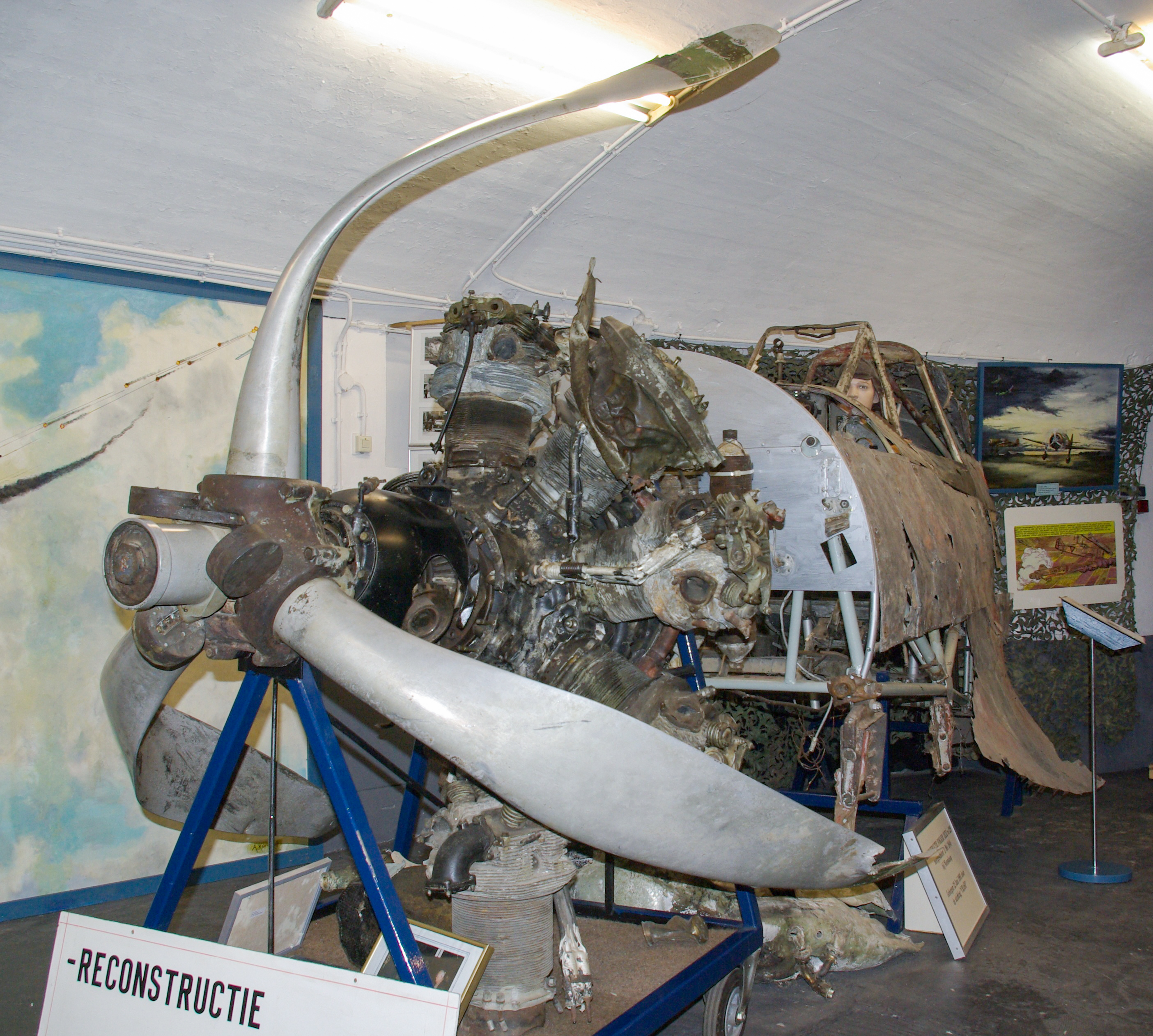 Fokker D.XXI Fighter Replica to Fly in 2020 11 Aalsmeer Museum CRASH 40 45 007