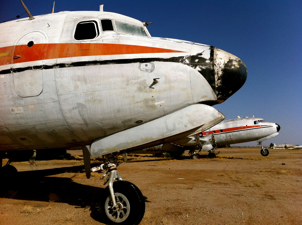 Wings in the Wasteland: The Forgotten Warbirds of Gila River Memorial Airfield 10 Abandoned Douglas C 54 At Gila River