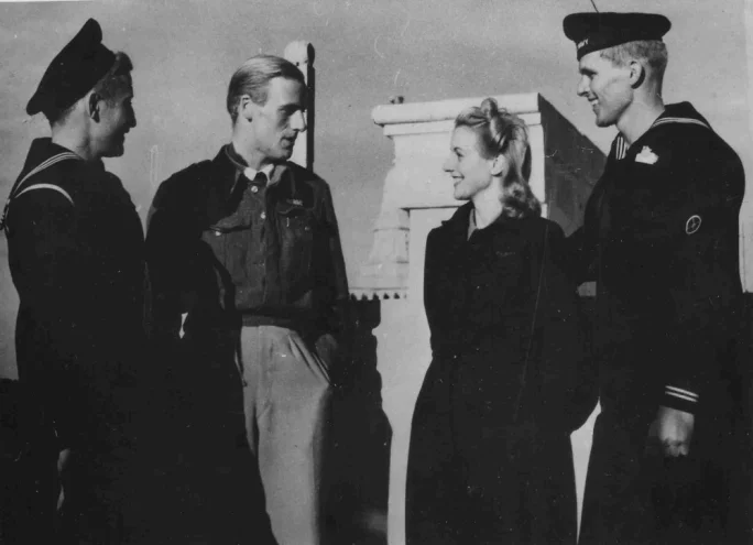 Adrian "Warby" Warburton: The Fearless RAF Pilot Who Redefined Aerial Reconnaissance in Malta 14 Adrian Warburton and Christina Radcliffe