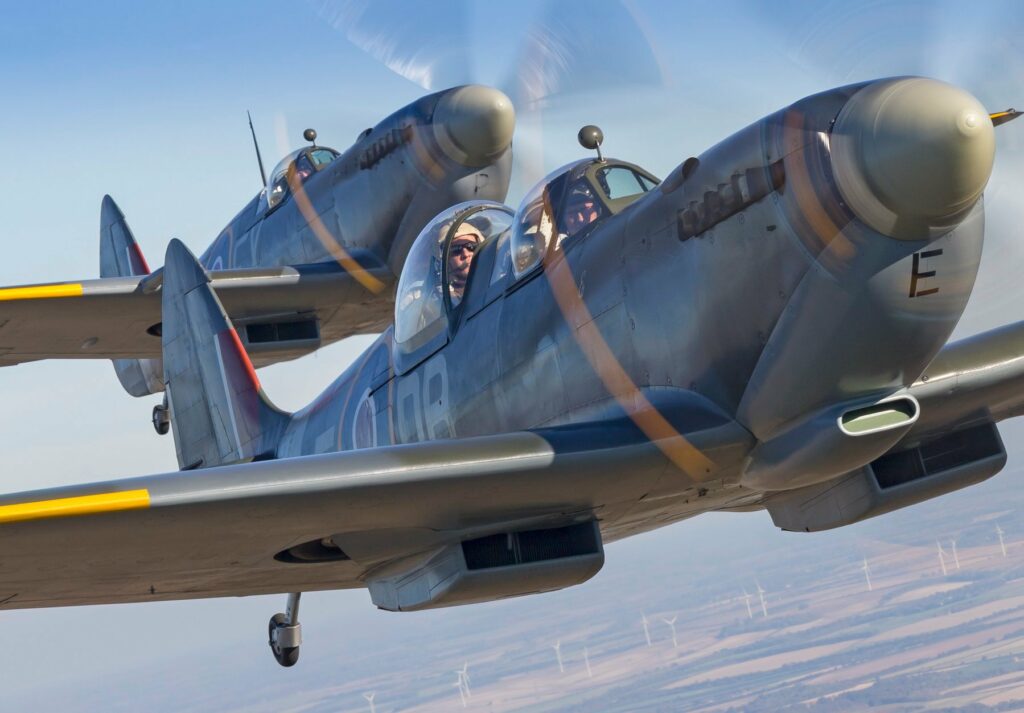 Aero Legends Offering Spitfire Flights Alongside C47/DC3 During D-Day 80th Celebrations 10 AeroLegends Spitfire Rides