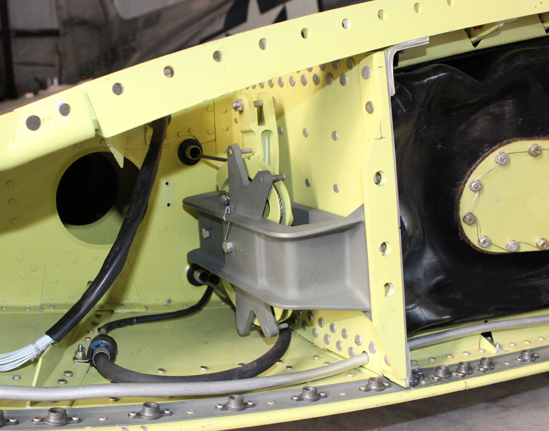 XP-82 Twin Mustang – January, 2018 – Restoration Update 18 Aileron