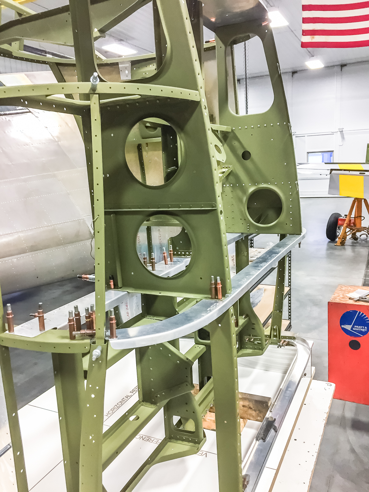 Cadet Air Corps Museum's Beechcraft AT-10 Wichita - Feb/Mar 2018 Restoration Report 13 AirCorps Aviation AT 10 Feb Mar 2018 004