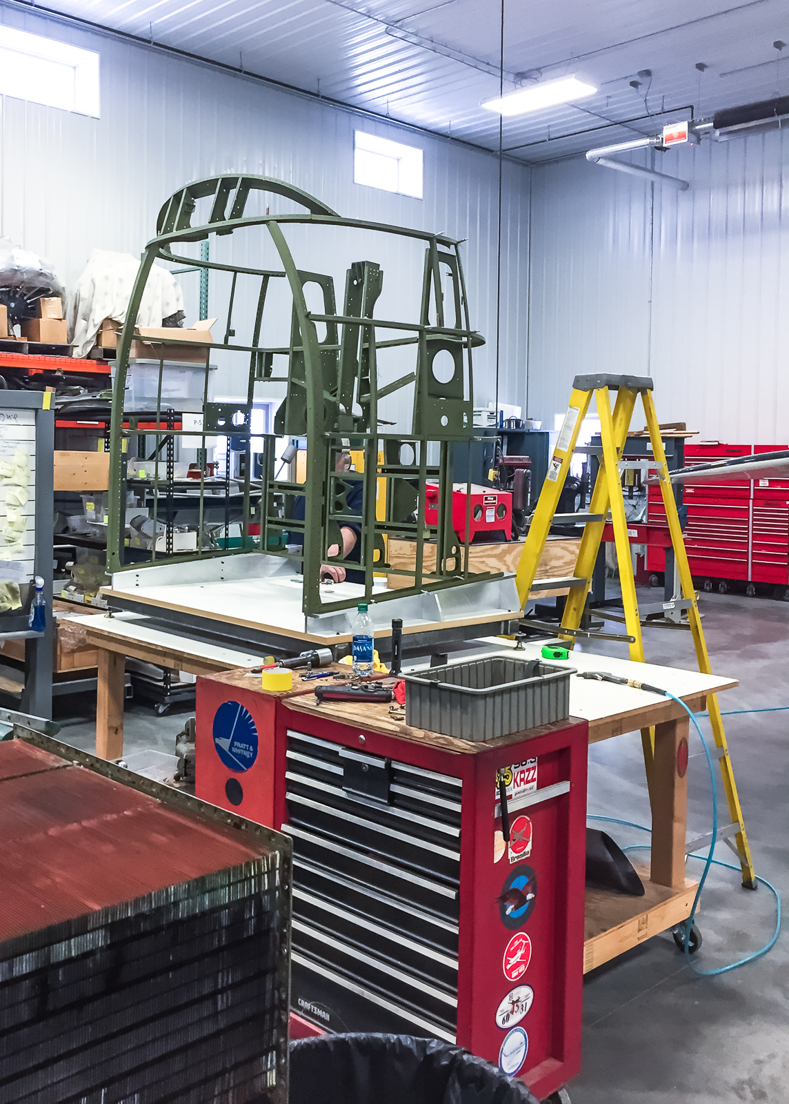 Cadet Air Corps Museum's Beechcraft AT-10 Wichita - Feb/Mar 2018 Restoration Report 15 AirCorps Aviation AT 10 Feb Mar 2018 007